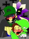  dimentio jester luigi mr._l nintendo super_mario_bros. super_paper_mario 