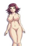 1girl akiza_izinski konami nipples nude yu-gi-oh! yu-gi-oh!_5d's