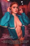 3d_(artwork) aged_up artist_name artist_signature big_breasts blue_eyes breasts headphones jacket jacket_open looking_at_viewer max_mayfield panties patreon patreon_link patreon_url pristinerenders red_hair stranger_things