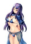 1girl 1girl alluring altina_(fire_emblem) bikini embarrassed fire_emblem fire_emblem:_radiant_dawn intelligent_systems kaorihero summer