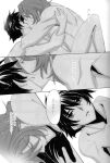 2boys artist_request comic completely_nude completely_nude_male couple duo gay_sex greyscale gundam gundam_00 kissing lockon_stratos love male/male male_only monochrome multiple_boys neil_dylandy nude nude_male romantic romantic_couple setsuna_f_seiei sex short_hair yaoi