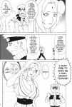 age_difference comic doujinshi erect_penis huge_breasts monochrome mosaic_censoring naruhodo_(artist) naruto naruto_uzumaki penis sex size_difference text translated tsunade tsunade_hon_(doujnin) uncensored