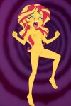 1girl 1girl 1girl 2025 ai_generated breasts charles2001 closed_eyes edit equestria_girls female_only friendship_is_magic hairless_pussy looking_at_viewer my_little_pony navel nightmare nipples nude purple_background pussy screaming solo_female sunset_shimmer sunset_shimmer_(eg) two-tone_hair