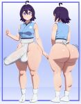 1futa 3d ai_generated ass big_ass breasts erection erection_under_clothes fundoshi fundoshi_futanari fundoshilover101 futanari huge_ass original original_character