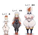 1girl 3_girls adult adult_female ai_generated anthro anthro_female anthro_only bare_breasts belly_button big_breasts bikini bikini_bottom bikini_top bottom_heavy budding_breasts bunny_ears bunny_girl cinderace clothed clothed_female clothes clothing covered_navel cub female_anthro female_only female_pokemon fully_clothed fully_clothed_female furry furry_female furry_only gamefreak hands_on_hips huge_breasts huge_thighs long_sleeves navel nipples older_female orange_eyes pokemon pokemon_(species) raboot scorbunny shorter_female shortstack simple_background slim_waist small_breasts tagme taller_female teen teenage_female teenage_girl text thick_thighs thong top_heavy white_background white_fur wide_hips young young_anthro young_female younger_female