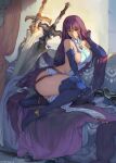 1girl 1girl 1girl absurd_res alluring altina_(fire_emblem) bare_midriff bare_shoulders bare_thighs big_breasts big_breasts blue_eyes clothed_female cutesexyrobutts female_focus female_only fire_emblem gloves high_res intelligent_systems long_gloves long_hair midriff nintendo purple_hair sideboob solo_female solo_focus sword thick_thighs thighs very_long_hair weapon wide_hips