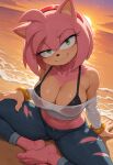 ai_generated amy_rose mobian_(species) sonic_the_hedgehog_(series) tagme