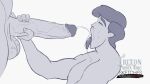 2boys bobocomics cum disney gay_male gay_sex king_triton prince_eric the_little_mermaid yaoi yaoi