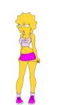 lisa_simpson png sexy sexy_body sexy_breasts sexy_legs sexy_pose the_simpsons