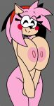 amy_rose fanart mobian_(species) mobian_hedgehog sonic_the_hedgehog_(series) tagme
