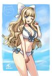 1girl alluring athletic_female big_breasts charlotte_(fire_emblem) female_abs female_only fire_emblem fire_emblem_fates fit_female intelligent_systems rotomdocs swimsuit