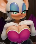 3d 3d_(artwork) big_breasts mobian_(species) mobian_bat rouge_the_bat tagme