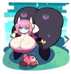 1boy 1girl ass big_ass breasts huge_ass kirby kirby:_planet_robobot kirby_(series) midc nintendo susie_(kirby)
