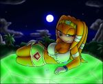 alluring big_breasts breasts chaos female knownvortex master_emerald sega sonic_(series) tikal_the_echidna voluptuous