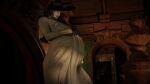 3d alcina_dimitrescu pregnant resident_evil zero-thl