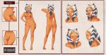  ahsoka_tano breasts clone_wars futanari model_sheet nipples nude star_wars star_wars:_the_clone_wars togruta xteal xteal_(artist) 