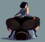 asian ass big_ass big_hero_6 dat_ass disney facesitting female gogo_tomago looking_at_viewer looking_back marvel non-nude ravenravenraven