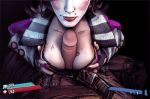 animated borderlands breast_grab breasts breathing erection female mad_moxxi makeup paizuri paizuri_lead_by_female penis