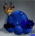 balloon blueberry bondage cum feet inflation penis swollen the_lion_king timon toes