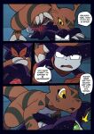 an_inexperienced_guilmon blitzdrachin comic digimon guilmon impmon