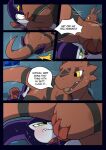 an_inexperienced_guilmon blitzdrachin comic digimon guilmon impmon