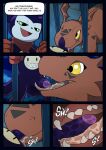  an_inexperienced_guilmon blitzdrachin comic digimon guilmon impmon 