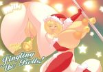  bell big_breasts christmas clitoris clitoris_piercing dancing female_only furry genital_piercing hat holidays huge_breasts jingle_bell milk_(miu) miu_(artist) nipple_piercing nipples pierced_clitoris piercing pole pussy santa_hat solo_female stripper stripper_pole 