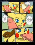 comic kuroodod nintendo pikachu pokemon raichu thunder_stone