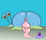  ass backsack gary_(spongebob_squarepants) male male_only momokarin01 penis spongebob_squarepants 