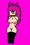 breasts breasts breasts cat_ears catgirl crown friday_night_funkin pubic_hair purple_hair purple_pubic_hair shipy sns sunday_night_suicide tagme the_shipy_sea