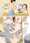 aunt_and_nephew big_breasts breast_grab breast_suck breasts censored comic cum ejaculation erect_nipples erection ero-take freehand_tamashii handjob huge_breasts incest muchi-muchi_kyojo_no_oba-chan_to_eroi_koto_suru_ze! nipple_lick nipple_suck nipples nude paizuri penis sada_tomomi text topless translated uncensored