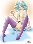  amazon aroused big_breasts blue_hair breasts coloured couple drawing giantess green_eyes hair in_panties kissa kissa-g knee_socks long_socks sex shrunken_man shrunken_men sitting socks underwear 