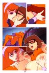  big_breasts daphne_blake erect_clitoris erect_nipples glasses hornyx_(artist) kissing lesbian_sex miniskirt panties pussylicking scooby-doo shaved_pussy spread_legs stockings thighs vampire velma_dinkley yuri 