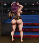 1girl ass back bandai_namco big_ass brown_eyes brown_hair brunette brunette_female brunette_hair brunette_hair_female champion championship_belt clothes_removed completely_naked completely_naked_female completely_nude completely_nude_female dat_ass deviantart hentai-foundry jaycee jaycee_(tekken) john_cena julia_chang kyunamaori legs long_hair mask masked masked_female masked_girl naked naked_female namco namco_bandai no_clothes no_clothing nude nude_female sideboob solo solo_female solo_focus solo_human tekken tekken_tag_tournament_2 thighs wrestler wrestling wrestling_arena wrestling_attire wrestling_belt wrestling_boots wrestling_gear wrestling_mask wrestling_outfit wrestling_ring wwe xwf