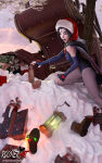 10:16 1boy1girl 1girl1boy 3d 3d_(artwork) 4k christmas_lights dc_comics female_focus funny lantern older older_female open_eyes open_mouth outside patreo patreon_username penis penis_tip presents raven_(dc) roosterart santa_claus santa_costume santa_hat snow superheroine teen_titans testicle winter young_adult young_adult_female young_adult_woman