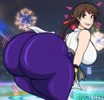 1girl ass big_ass biggy_deez breasts huge_ass king_of_fighters yuri_sakazaki