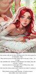 ai_generated big_penis bride buttjob femboy freckles long_hair male no_panties otoko_no_ko prone_bone red_hair redcherryart sissy trap wedding_dress