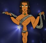  alejandro_burromuerto_(tdi) cartoon_network dark_skin green_eyes latino looking_at_viewer penis snake soul_patch total_drama_island 