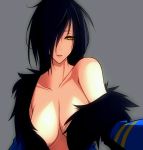 big_breasts black_hair breasts hair pokemon sad