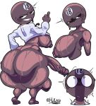 1girl 2025 aged_up angry animate_inanimate anthro areola artist_name ass balls big_ass big_balls big_breasts big_penis black_eyes blushcrunch_studio bodily_fluids bottomless breasts clothed clothing dandy's_world digital_media_(artwork) for_a_head front_view genitals gesture grey_areola grey_body grey_clothing grey_hoodie grey_nipples grey_topwear gynomorph half-closed_eyes hand_gesture hand_on_hip hand_on_own_hip hoodie huge_balls huge_cock hyper hyper_genitalia hyper_penis intersex karikhuri looking_back middle_finger narrowed_eyes nipples nude object_head partially_clothed penis pose rear_view roblox simple_background smug standing surprised sweat teeth text thick_thighs three-quarter_view toodles_(dandy's_world) toon_(dandy's_world) topwear vein veiny_penis white_background