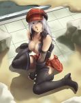 cg_set god_eater sitting_down white_hair