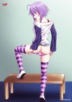 1girl bbmbbf mizore_shirayuki palcomix palcomix*vip palcomix_vip purple_hair rosario_+_vampire rosario_to_vampire shirayuki_mizore