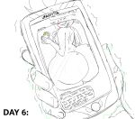  ass big_ass eggplant electricity emoji izuku_midoriya mr.lewd my_hero_academia no_nut_november no_nut_sabotage ochako_uraraka peach phone picture shower showering showing_off_ass teasing towel towel_on_shoulder 