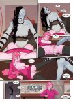 adventure_time after_sex big_breasts comic cum_inside drunk female futa_on_female futanari marceline morning_after princess_bonnibel_bubblegum princess_bubblegum prismgirls vaginal yuri