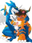  digimon exveemon greymon tagme 