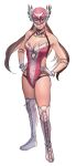  1girl alluring hanny_(uirusu_chan) jaycee julia_chang luchadora luchadora_mask namco stockings tekken tekken_3 tekken_tag_tournament_2 xwf 