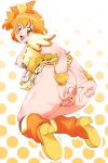  00s anus ass boots breasts cleft_of_venus cure_pine fresh_precure! fresh_pretty_cure heart_hands highres inori_yamabuki mura-san nipples orange_hair precure pretty_cure pussy tagme uncensored yamabuki_inori yellow_eyes 