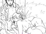 2boys asuma_sarutobi fellatio gay male male_only naruto oral shikamaru_nara yaoi