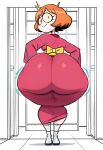 1girl ai_generated ass big_ass breasts fundoshilover101 huge_ass kimono original original_character valbun