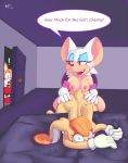 anal cream_the_rabbit cute female fenrir furry futanari rouge_the_bat sega sonic_(series) vanilla_the_rabbit